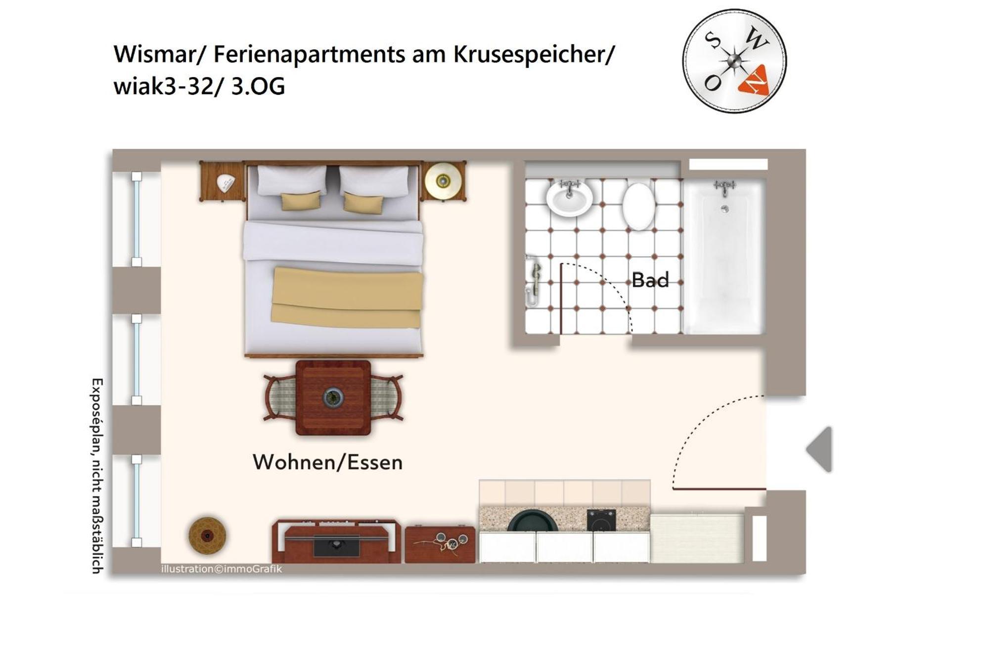 Ferienapartments Am Krusespeicher Ferienapartments Am Krusespeicher 3-32 Wißmar Extérieur photo